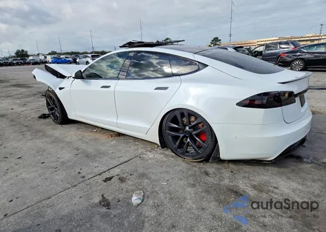 2022 Tesla Model S z USA, uszkodzony, nr VIN 5YJSA1E53NF488451